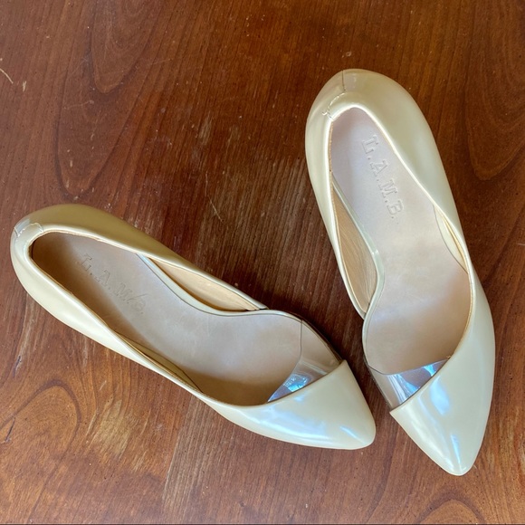 L.A.M.B. Nude high heels - Picture 5 of 8